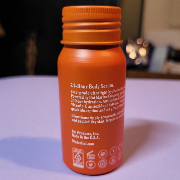 Uni 24-hour Serum: Ischia Sunset, 1.7oz, New - Picture 2 of 4